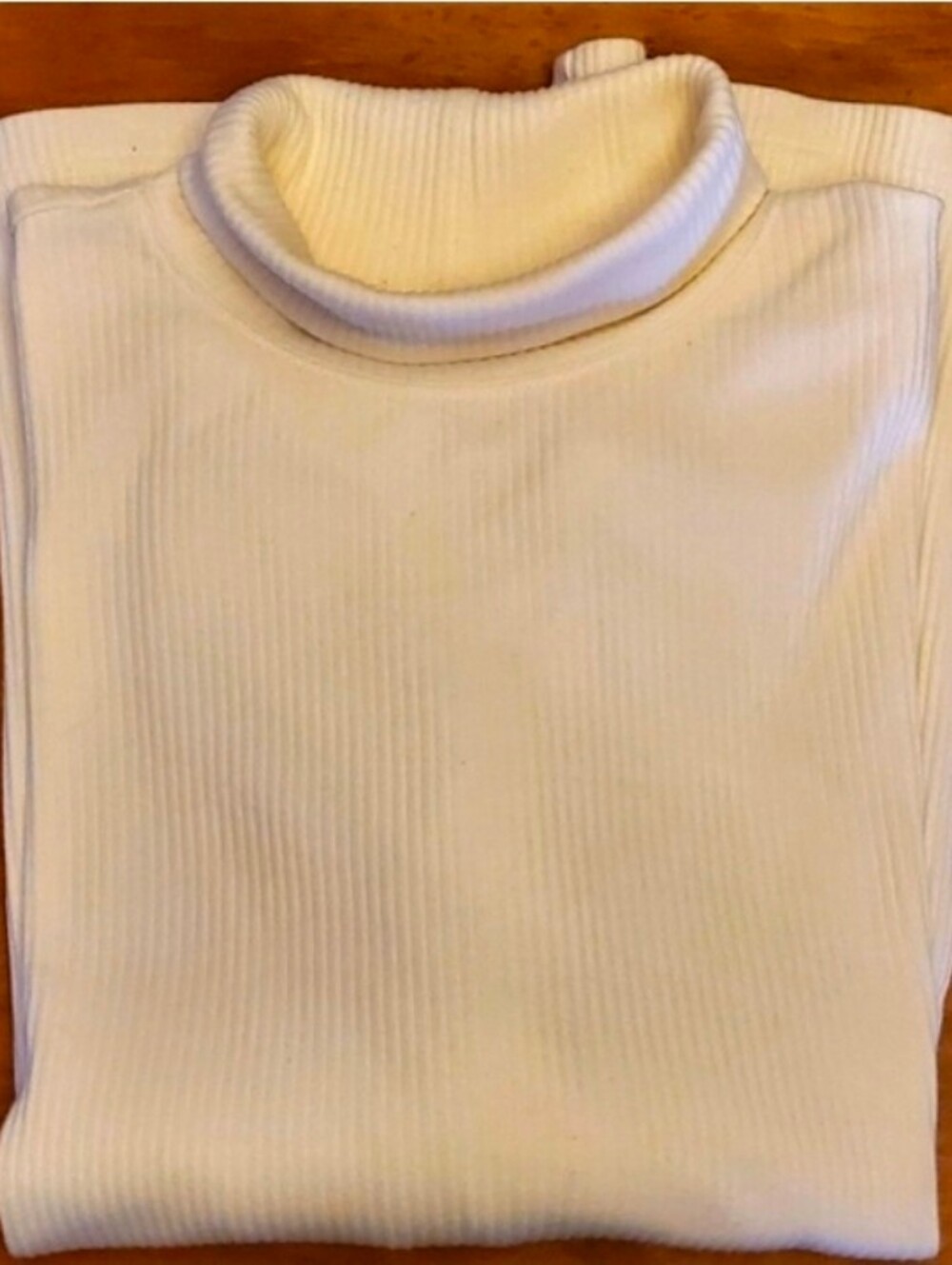 Fashion Bug White Ribbed Mock Neck Long Sleeve Top Size 26/28W